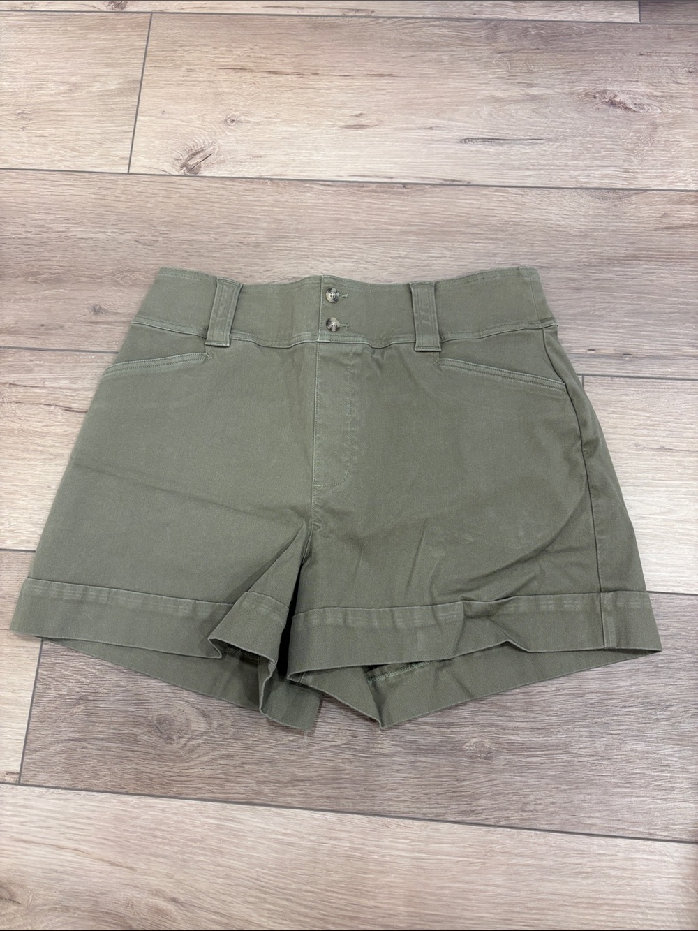 Spanx Stretch Twill Trouser Shorts